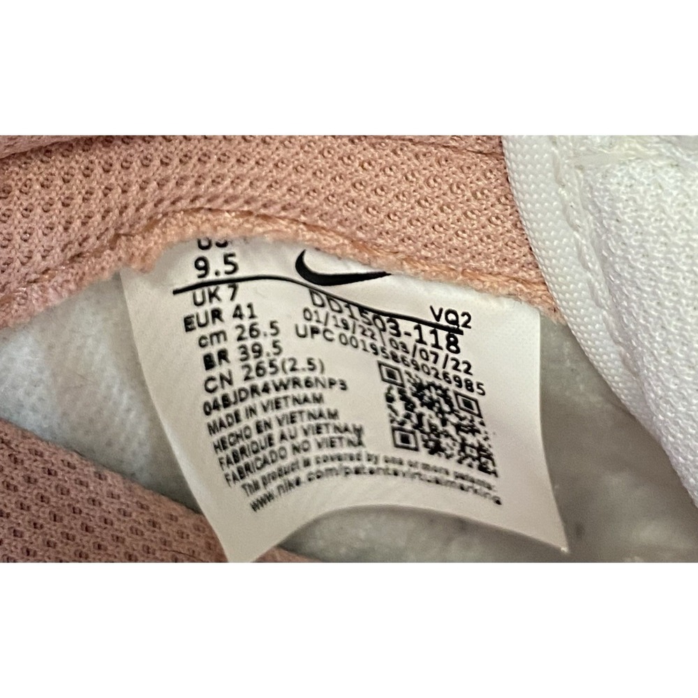 Nike Sneakers Womens 9.5 Dunk Low Retro Rose Whisper Pink Shoes DD1503-118 - Picture 8 of 10